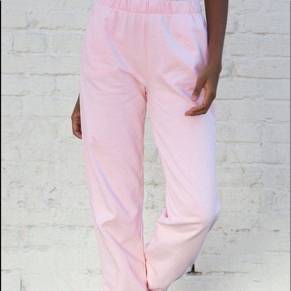 Pink Brandy Melville Rosa sweatpants. WITH TAG! - Picture 5 of 5